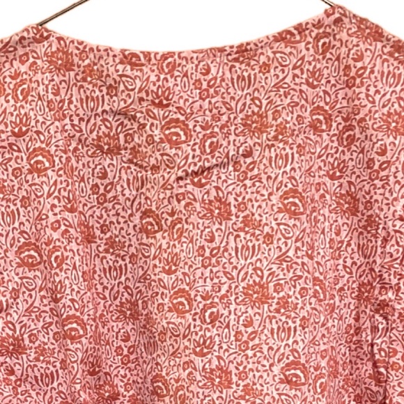 Parker Gloria Floral V-Neck Button-Down Top - Picture 9 of 16